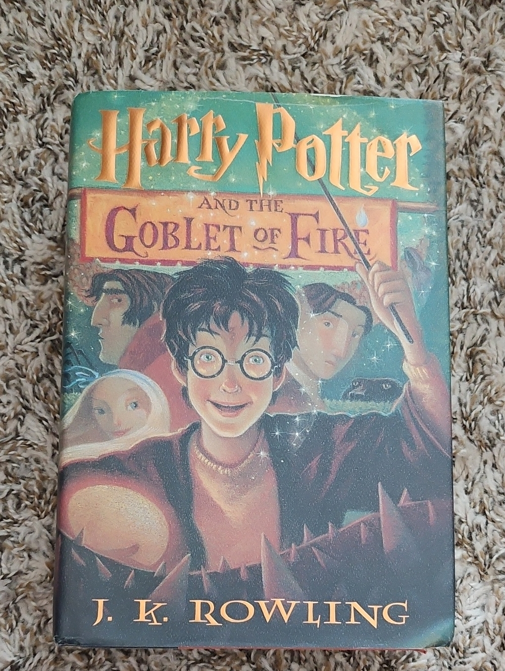 Harry Potter and the Goblet of Fire Hardcover Book